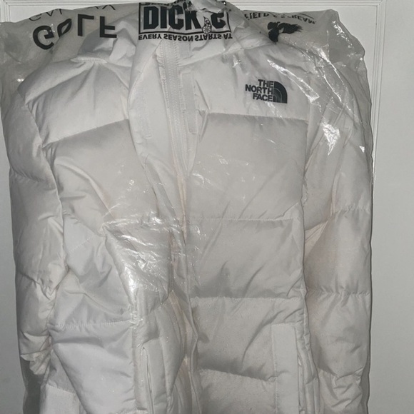 Women’s The North Face White Hoodie Jacket Size L New With Tag
